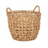 NEW Details by Becki Owens Natural Grass Storage Basket - 17.5 inch by 16.5 Inch