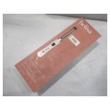 BELISA By LUNATA CORDLESS 1" CURLING IRON with Clip - White