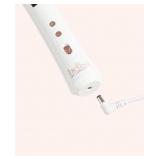 BELISA By LUNATA CORDLESS 1" CURLING IRON with Clip - White