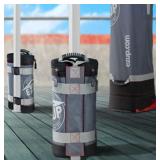 NEW E-Z UP Fillable Weight Bag Set of 4, Holds up to 25 lbs. Each, Steel Gray