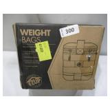 NEW E-Z UP Fillable Weight Bag Set of 4, Holds up to 25 lbs. Each, Steel Gray