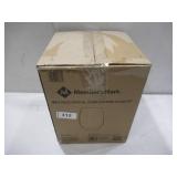 NEW Members Mark 8 Piece Crystal Stemless Wine Glass Set - 19 oz Capacity