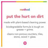 NEW Method All Purpose Cleaner, Pink Grapefruit, 28 fl. oz. Spray Bottle + Refill, Total 96 fl. oz.
