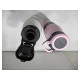 NEW ZULU 26 oz. Stainless Insulated Water Bottle, 2 Pack ( Pink/White )