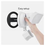 NEW Wasserstein Wired Smart Floodlight - Motion Sensor and Timer Control (White)