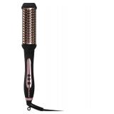 Brookstone Powershine Pro Hot Brush - Professional Grade Hair Dryer Brush with Anti-Scald Bristle Design
