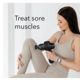 Dartwood Deep Tissue Massage Gun - Quiet & Portable for Treating Muscle Soreness (Black)