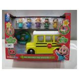 NEW 10" Cocomelon Sing and Dance Time - School Bus