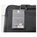 NEW Platinum - Laptop Briefcase with Shoulder Strap - Black