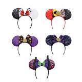 NEW Disney Villians Ears 5-Piece Boxed Set