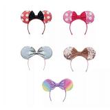 NEW Disney Minnie Mouse Disguise Girls Disney Boxed Ear Set, 5 pcs. -