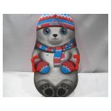 Snow Buddy Sno-Storm 36" Kiddy Sled with Tow Rope and Handles - Bear