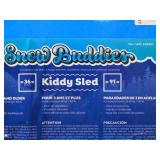 Snow Buddy Sno-Storm 36" Kiddy Sled with Tow Rope and Handles - Snowman