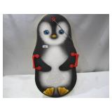 NEW Snow Buddy Sno-Storm 36" Kiddy Sled with Tow Rope and Handles - Penguin