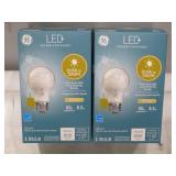 NEW 2 Pack of GE Lighting LED+ Dusk to Dawn Outdoor Light Bulb, Soft White, Automatic On/Off Light Sensing A19 Light Bulbs