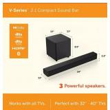 NEW VIZIO V21T-J8 V-Series 2.1 Channel Soundbar