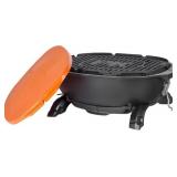 NEW PK Grills PKGO Portable Hibachi Portable Charcoal Grill, Cast Aluminum, BBQ Grill for Camping, Park, Tailgating