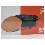 NEW PK Grills PKGO Portable Hibachi Portable Charcoal Grill, Cast Aluminum, BBQ Grill for Camping, Park, Tailgating