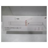 T3 SinglePass Curl X Ceramic Extra-Long Barrel Curling Iron - WHITE