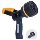 NEW Melnor XT Torrent 7-Pattern Nozzle with QuickConnect Product Adapter Set Model 90404