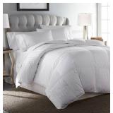 NEW Downlite Hotel Collection Hungarian White Goose Down Comforter - King Size Year Round Warmth