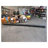 NEW Vinyl Tarp Roll -  Black / White Vinyl tarp - 9 oz. Lightweight Duty - 16.33 Ft by 110 Yards - (Roughly 5350 Sq Ft Coverage)