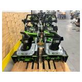 EGO Lot of 6- Power+ SNT2125AP 21-Inch 56-Volt Lithium-Ion Cordless Auger-Propelled Snow Blowers (Tool Only)