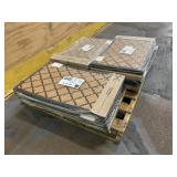 STYLEWELL Lot of 16- 18" x 30" Panama Embossed Coir Mats