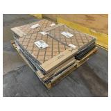 STYLEWELL Lot of 16- 18" x 30" Panama Embossed Coir Mats