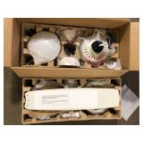 Hampton Bay Caprice 52 in. Integrated LED Indoor Matte White Ceiling Fan with Light Kit and Remote Control  Customer Returns See Pictures