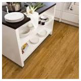 24 Boxes of TrafficMaster Wood Look 4 MIL x 6 in. W x 36 in. L Peel and Stick Water Resistant Luxury Vinyl Plank Flooring (36 sqft/case) Customer Returns See Pictures