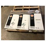 10 Boxes of TrafficMaster Beach Sand 3 MIL x 12 in. W x 25 in. L Peel and Stick Water Resistant Vinyl Tile Flooring (30.2 sqft/case) Customer Returns See Pictures