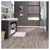 10 Boxes of TrafficMaster Beach Sand 3 MIL x 12 in. W x 25 in. L Peel and Stick Water Resistant Vinyl Tile Flooring (30.2 sqft/case) Customer Returns See Pictures