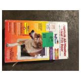 Ideal Pet Products 7.25 in. x 13 in. Medium Ruff Weather Frame with Dual Flaps Dog and Pet Door Mount Door   Customer Returns See Pictures