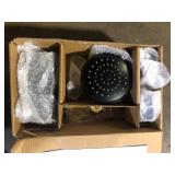 Design House Oakmont 2-Handle 1-Spray Tub and Shower Faucet in Matte Black (Valve Included)   Customer Returns See Pictures