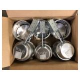 HALO H27 6 in. Aluminum Recessed Lighting Housing for Remodel Shallow Ceiling Insulation Contact Air-Tite (6-Pack)  Customer Returns See Pictures
