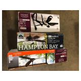 Lot of Assorted Ceiling Lighting Fans Various Models and Conditions Customer Returns See Pictures