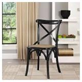 Lot of MODWAY Gear Black Dining Side Chair ,   Customer Returns See Pictures