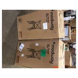 Lot of MODWAY Gear Black Dining Side Chair ,   Customer Returns See Pictures