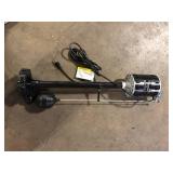 LEO 1/3 HP Plastic Pedestal Pump Customer Returns See Pictures