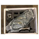 BWE 8 in. Widespread 2-Handle 3-Hole Bathroom Faucet with Drain Kit and cUPC Water Supply Lines in Brushed Nickel  Customer Returns See Pictures