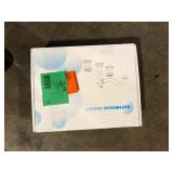 BWE 8 in. Widespread 2-Handle 3-Hole Bathroom Faucet with Drain Kit and cUPC Water Supply Lines in Brushed Nickel  Customer Returns See Pictures