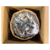 Home Decorators Collection Kristella 1-Light Black Crystal Pendant Light   Customer Returns See Pictures