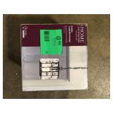 Home Decorators Collection Kristella 1-Light Black Crystal Pendant Light   Customer Returns See Pictures