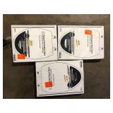 Lot of KOHLER Broadwood Round Closed Front Toilet Seat in White Customer Returns See Pictures