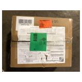 HKMGT 13.2 in. Black Motion Sensing Modern Porch Lights Outdoor Hardwired Wall Lantern Sconce with No Bulbs Included (2-Pack)  Customer Returns See Pictures