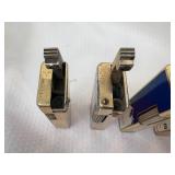 5 Advertising Side Spin Lighters Budweiser, Busch, Marlboro & The White Horse Cellar