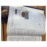 4 Vintage Roll Player Game Books Space 1889 & 3 Middle Earth