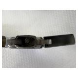 2 Vintage Slim Zippo Lighters (1) 1960 J.S. Stearns Contractor Advertising (1) Scrimshaw Whale 1990