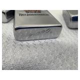 6 Vintage to 1950 Zippo Lighters *1961, 1973, 1950-1957, Slim 1959 Rex Industries, 1979 & 1970